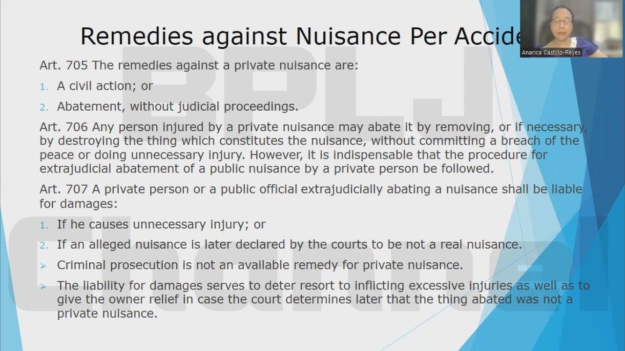 Property - Nuisance