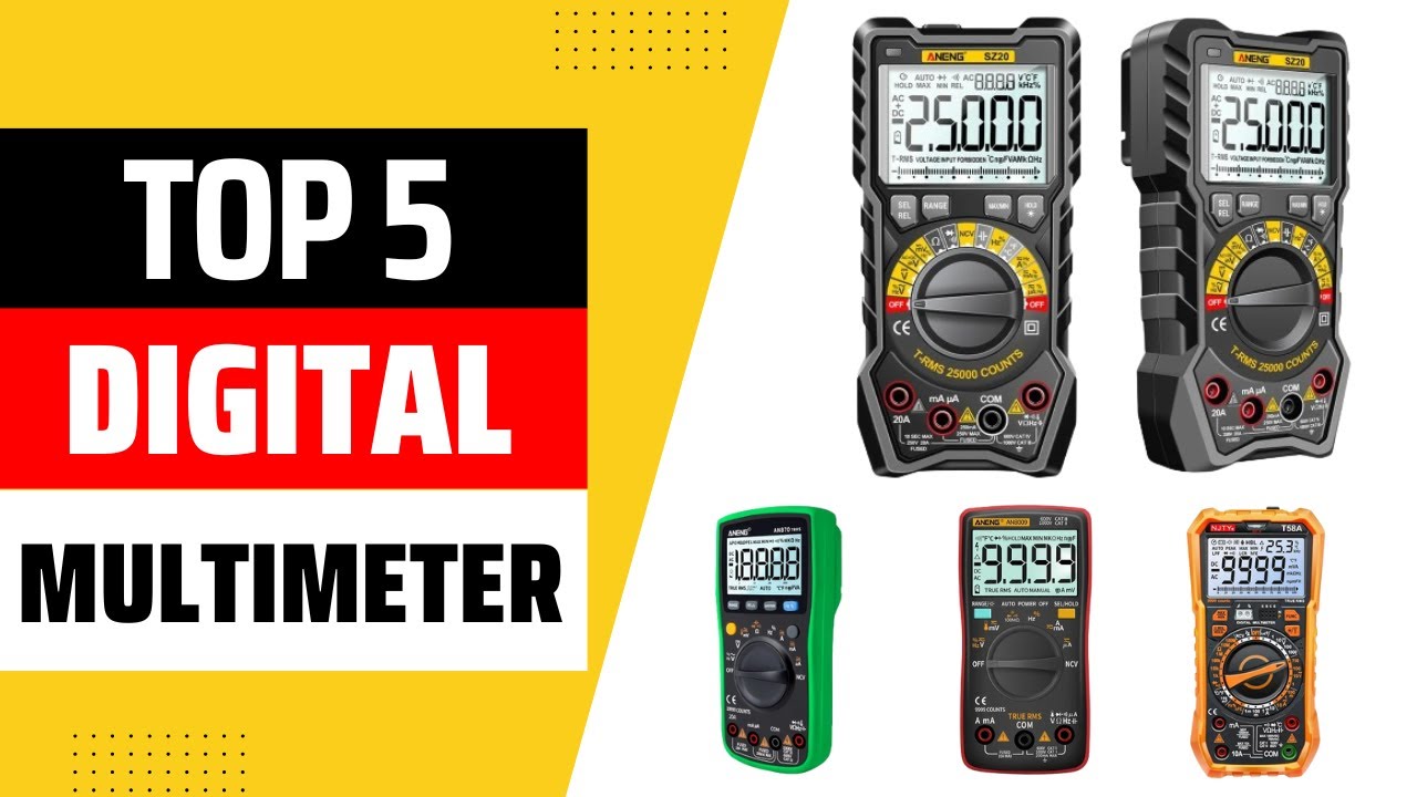 Top 5 Best Digital Multimeter 2024 | Top Best Digital Multimeters In 2024