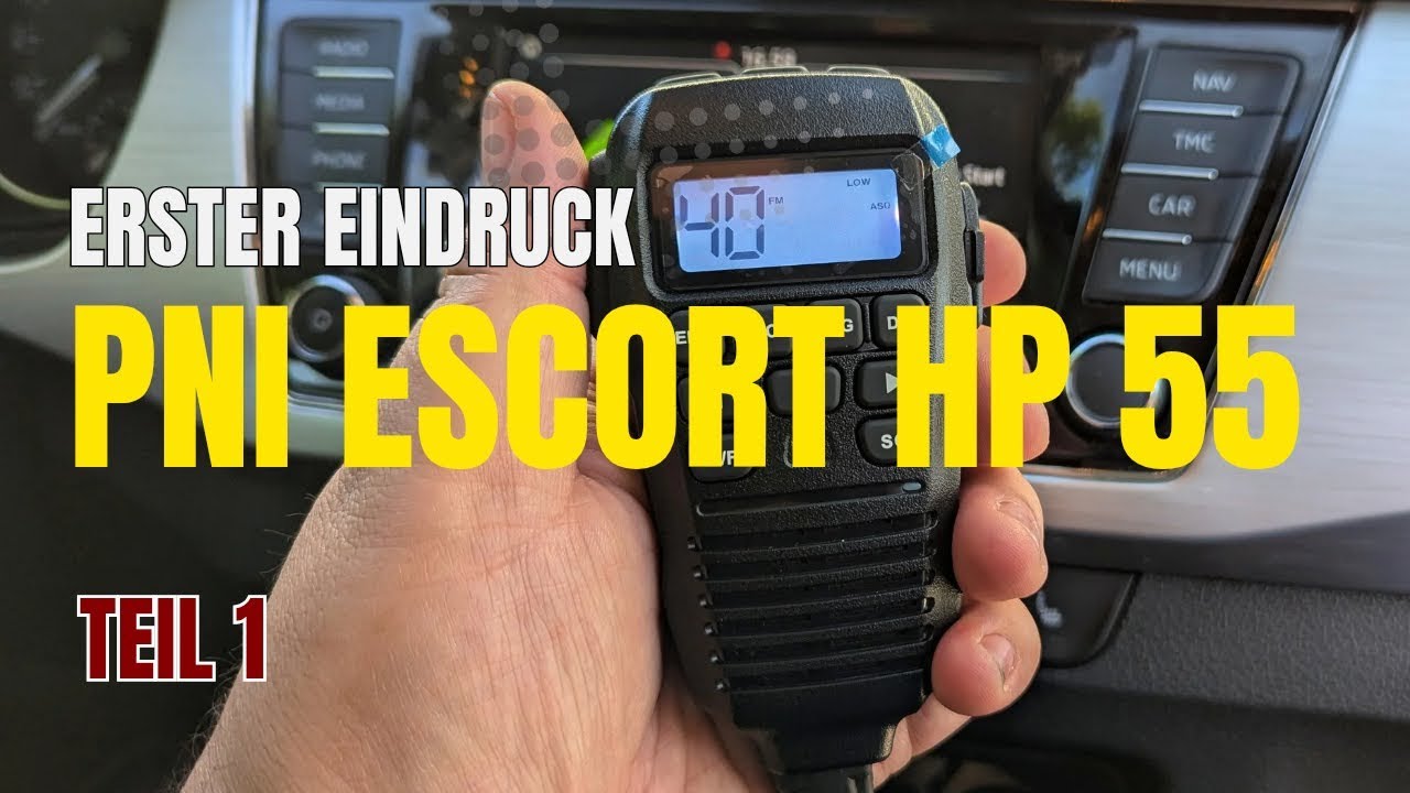 PNI Escort HP 55 für unser Auto geeignet? Unboxing und Handson! | Funk Vlog 009