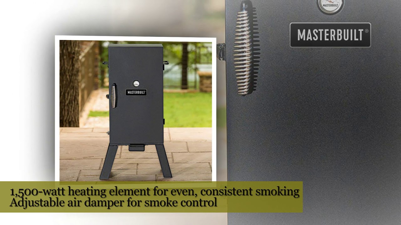 Masterbuilt MES 35B Electric Smoker, 30