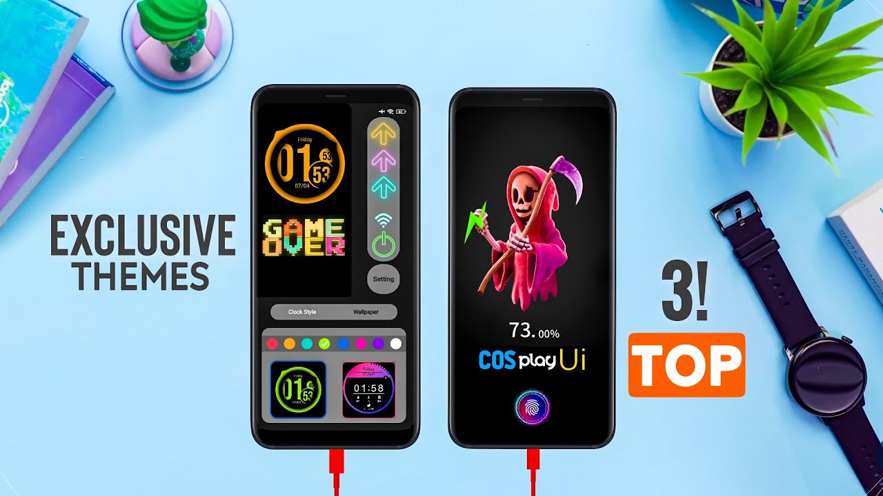 Top 3 MIUI 13/14 Exclusive Visually Delightful Cool Themes | New THEMES | A1 Design MIUI Theme 🔥