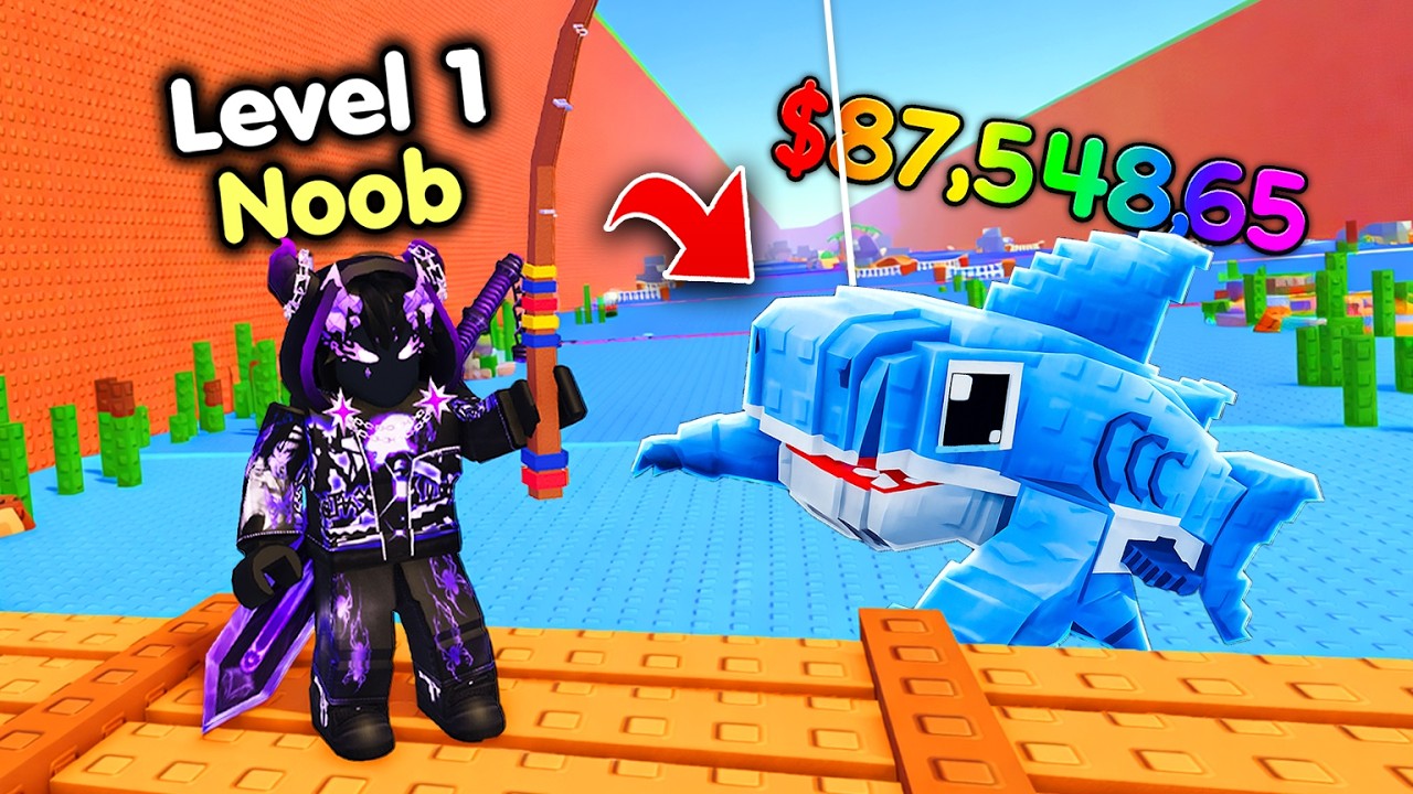 Starting Over as NOOB with OP SECRET in Reel a Brainrot! (Roblox)