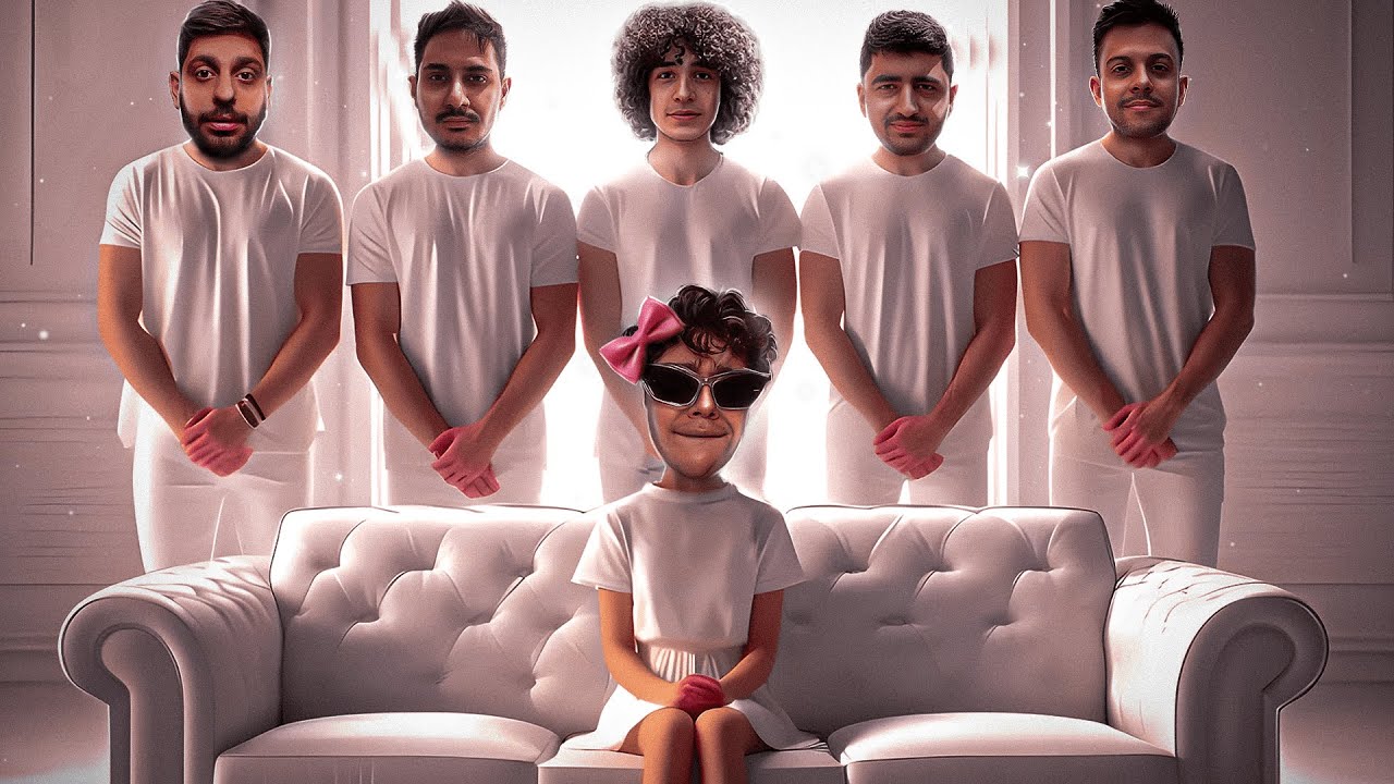 یک روز دختر شدم 🥰😂