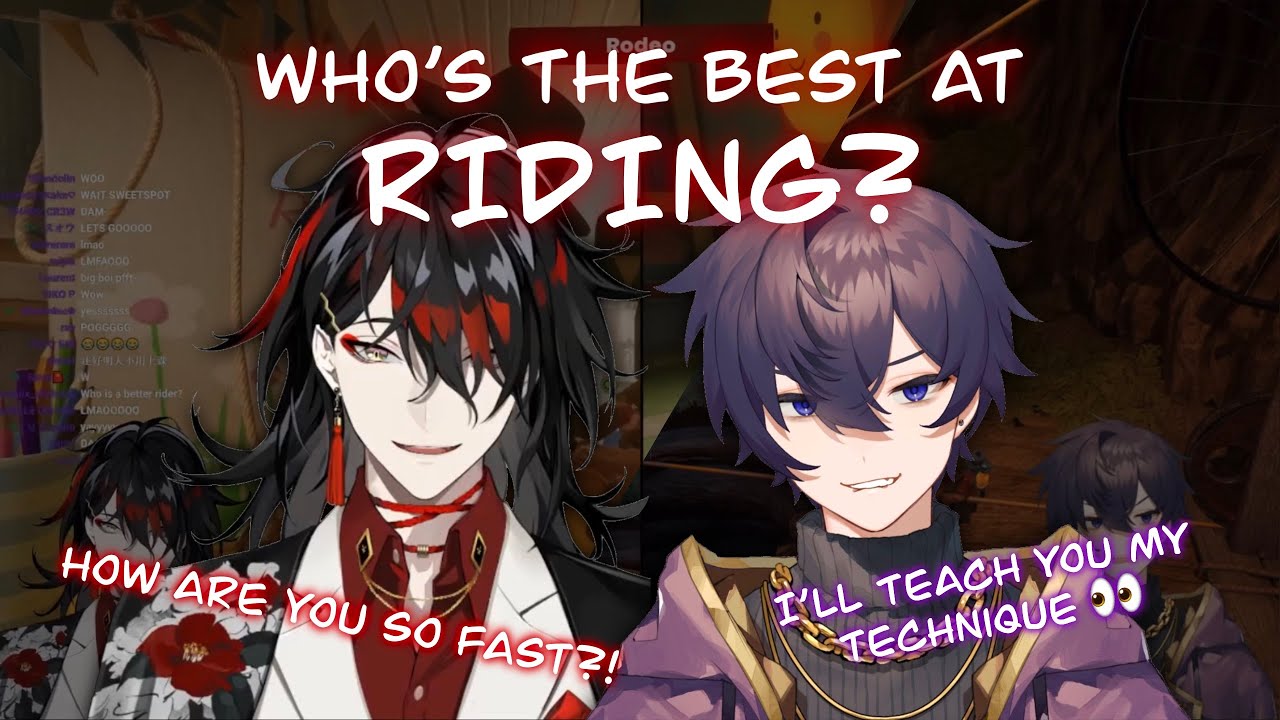 Vox and Shoto show off their ✨skills✨【 Vox Akuma & Shxtou 】