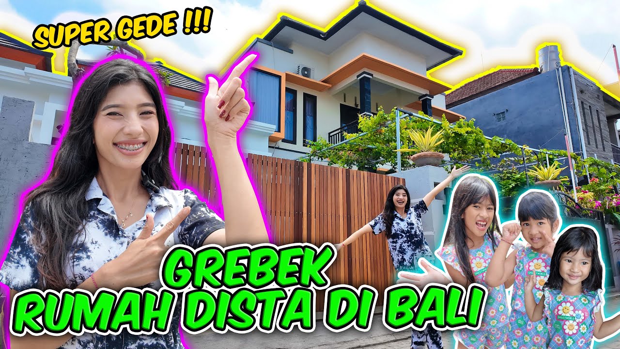 MAMI GREBEK RUMAH DISTA DOMINIQUE DARLEEN DI BALI!! TERNYATA SEBESAR INI #viralvideo