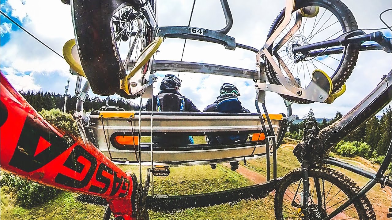 Das erstemal im Bikepark