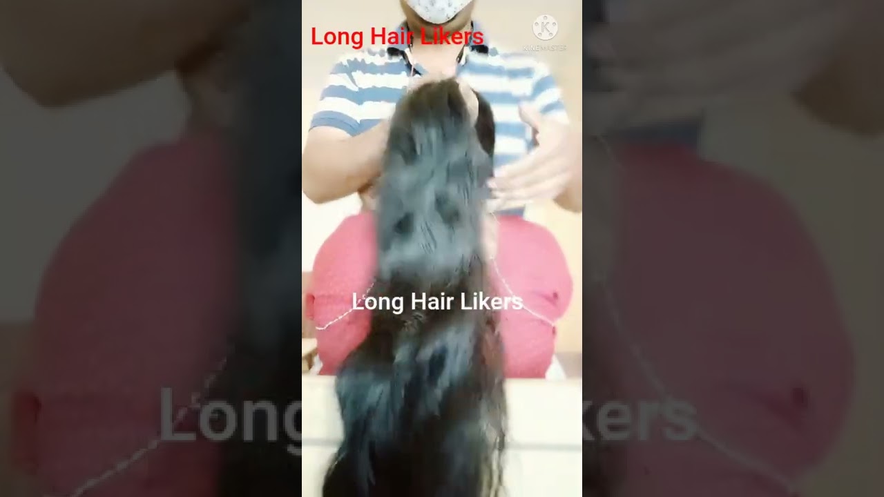 Dry Hair Play By Men@longhairlikers2592