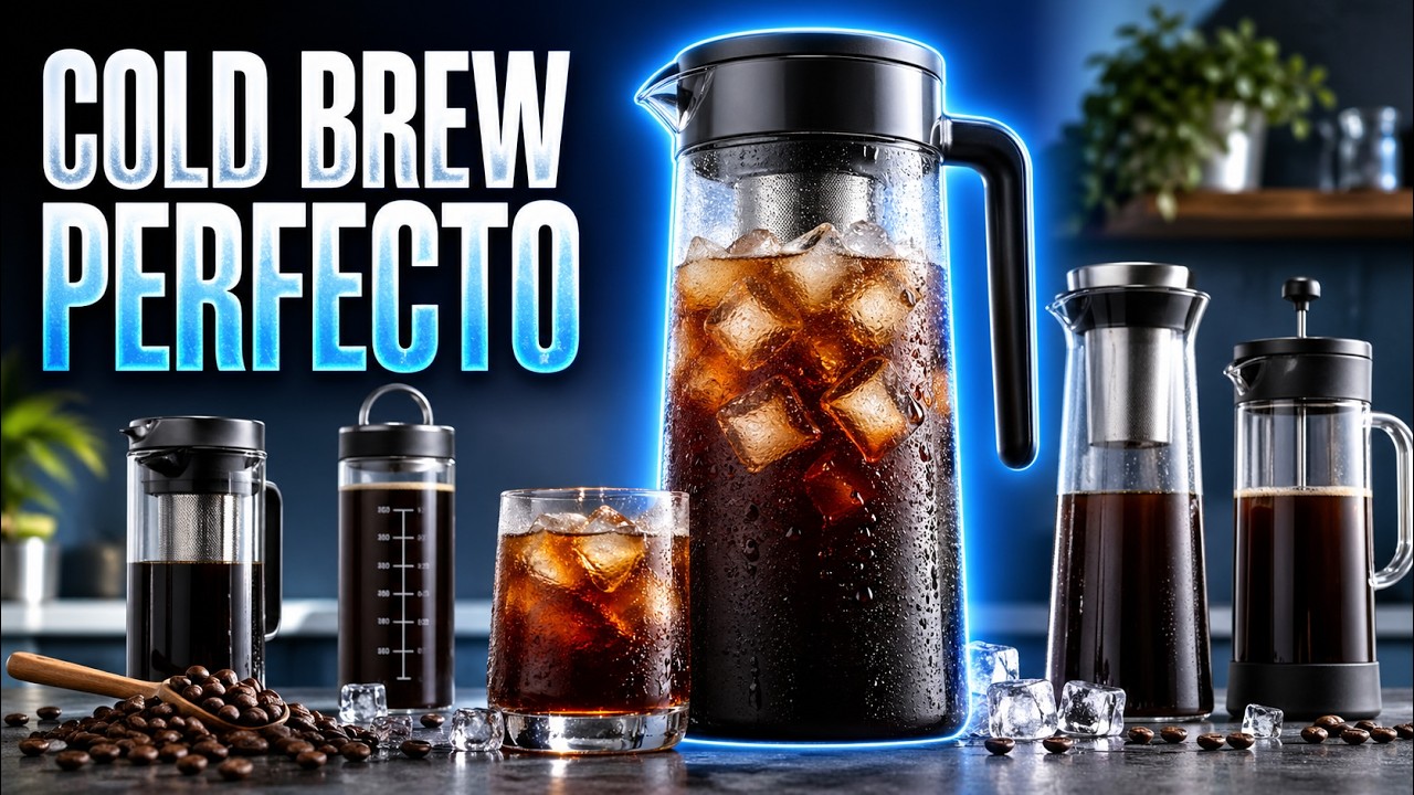 OFERTA Cafeteras Cold Brew 2026: Tu Café Frío Perfecto