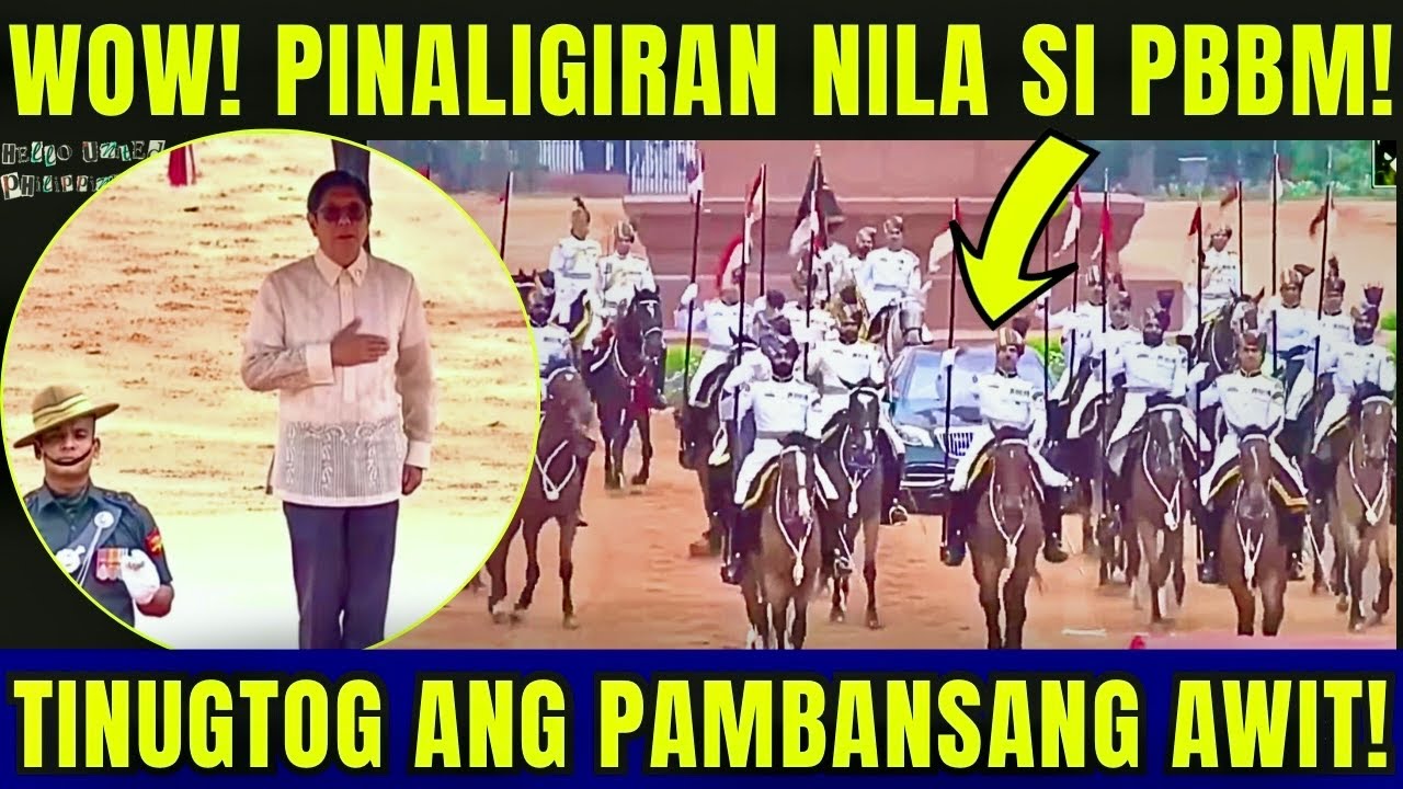 PBBM, Parang Royalty ang Salubong ng India sa Rashtrapati Bhavan!
