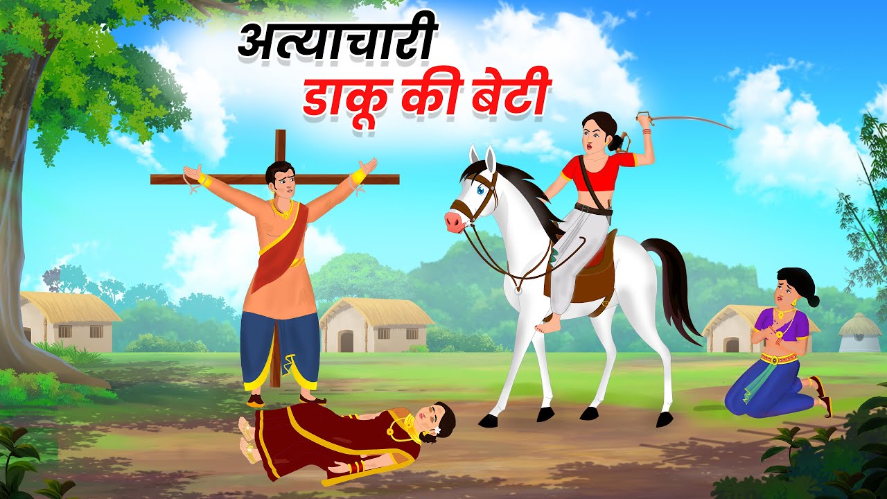 Atyachari Daku Ki Beti | Moral Stories | Hindi Kahaniya | BedTime Stories | Cartoon Story