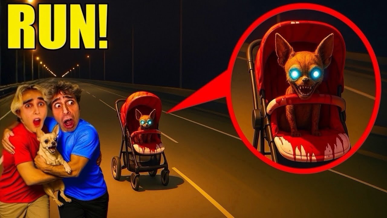 IF YOU SEE A BLOODY STROLLER ON YOUR STREET, RUN! 😱😭
