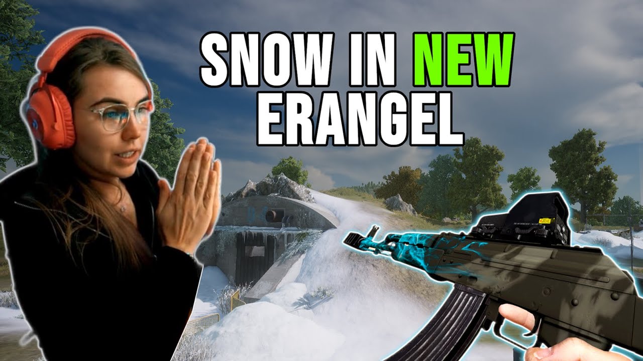 Первый взгляд на Erangel Subzero (обновление SNOW)! | DanucD