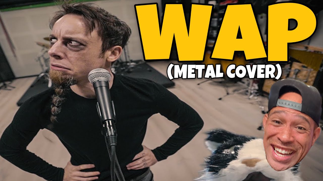 FIRST TIME REACTION to WAP (metal cover by Leo Moracchioli)! LMAO this is BONKERS!