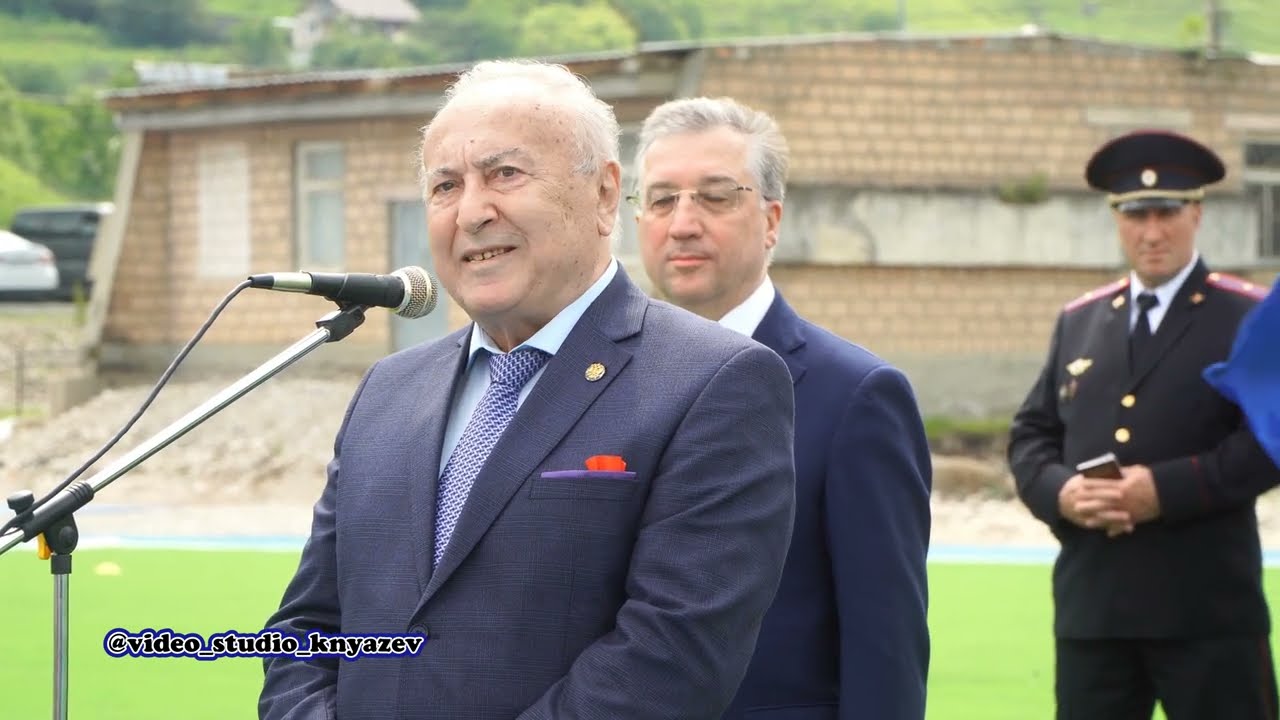 Открытие Спортивного Комплекса в с. Кёнделен.(кусочек ).12. 06. 2023г.