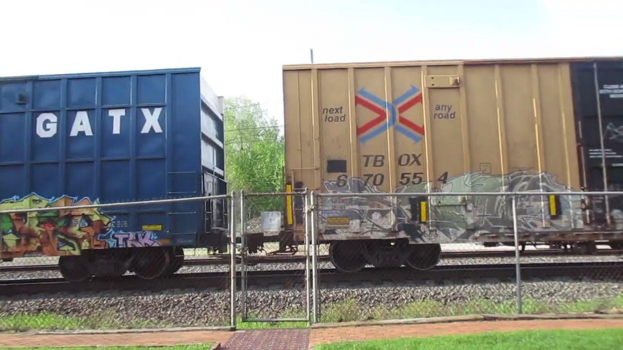 (5-1-2024) CSX westbound local train in Marion Ohio.