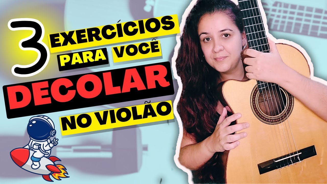 💪FAÇA esse 3 EXERCÍCIOS DIARIAMENTE e Veja sua TÉCNICA DECOLAR no VIOLÃO! [GARANTIDO]