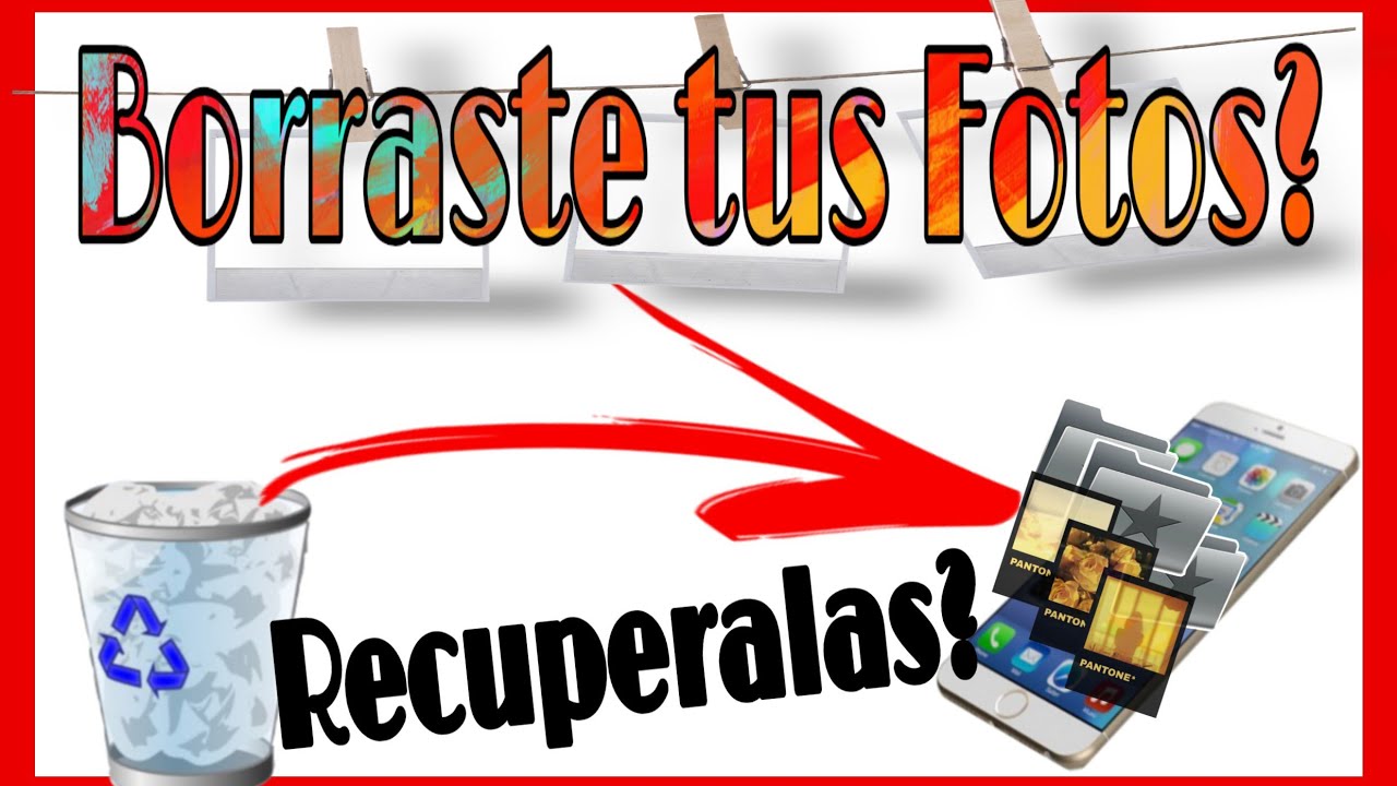 Como RECUPERAR FOTOS y VIDEOS borradas del celular Sin Root como recuperar fotos de GOOGLE FOTOS