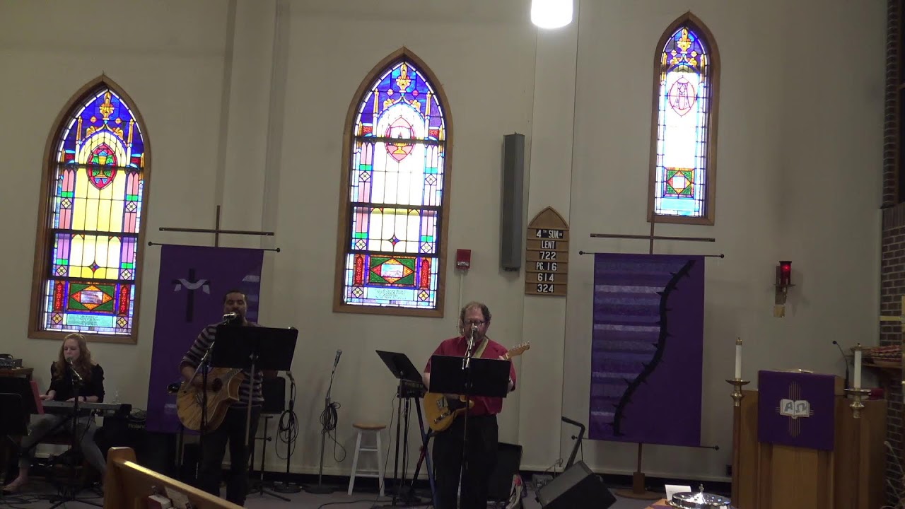 Contemporary Worship March 15th, 2026, Calvary Lutheran Church, Mt. Airy, MD