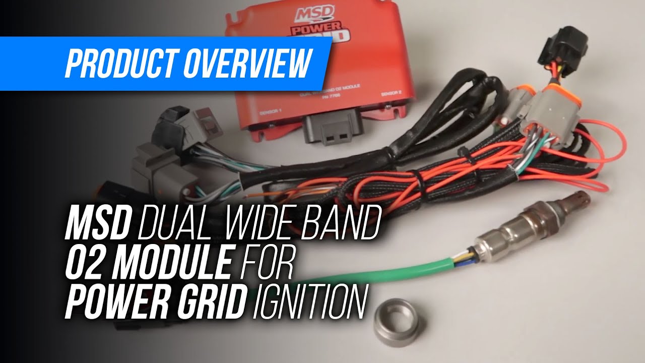 MSD Dual Wide Band 02 Module for Power Grid Ignition
