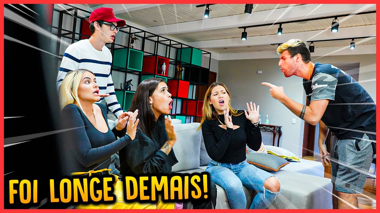 FUI LONGE DEMAIS COM ELA NA FRENTE DE TODOS DA CASA E OLHA O QUE ACONTECEU!! [ REZENDE EVIL ]