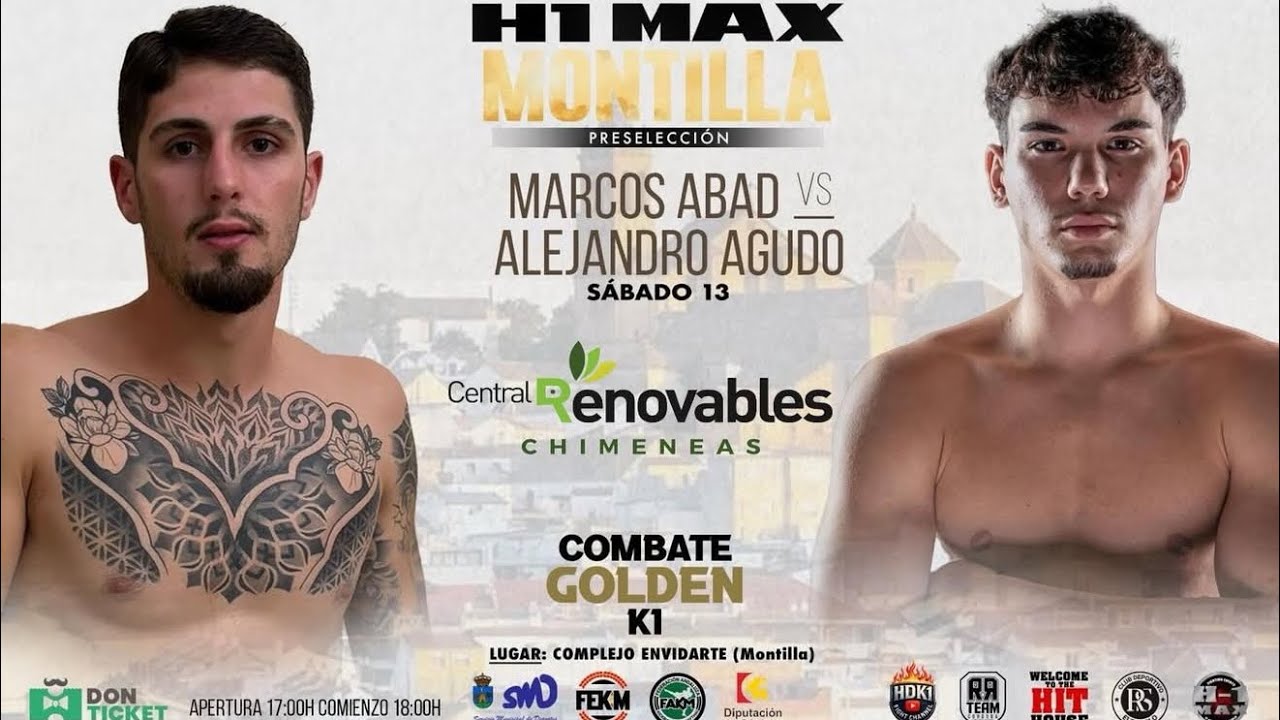 Alex Agudo vs Marcos Alcaide Abad | K1 67 kg | Combate Completo
