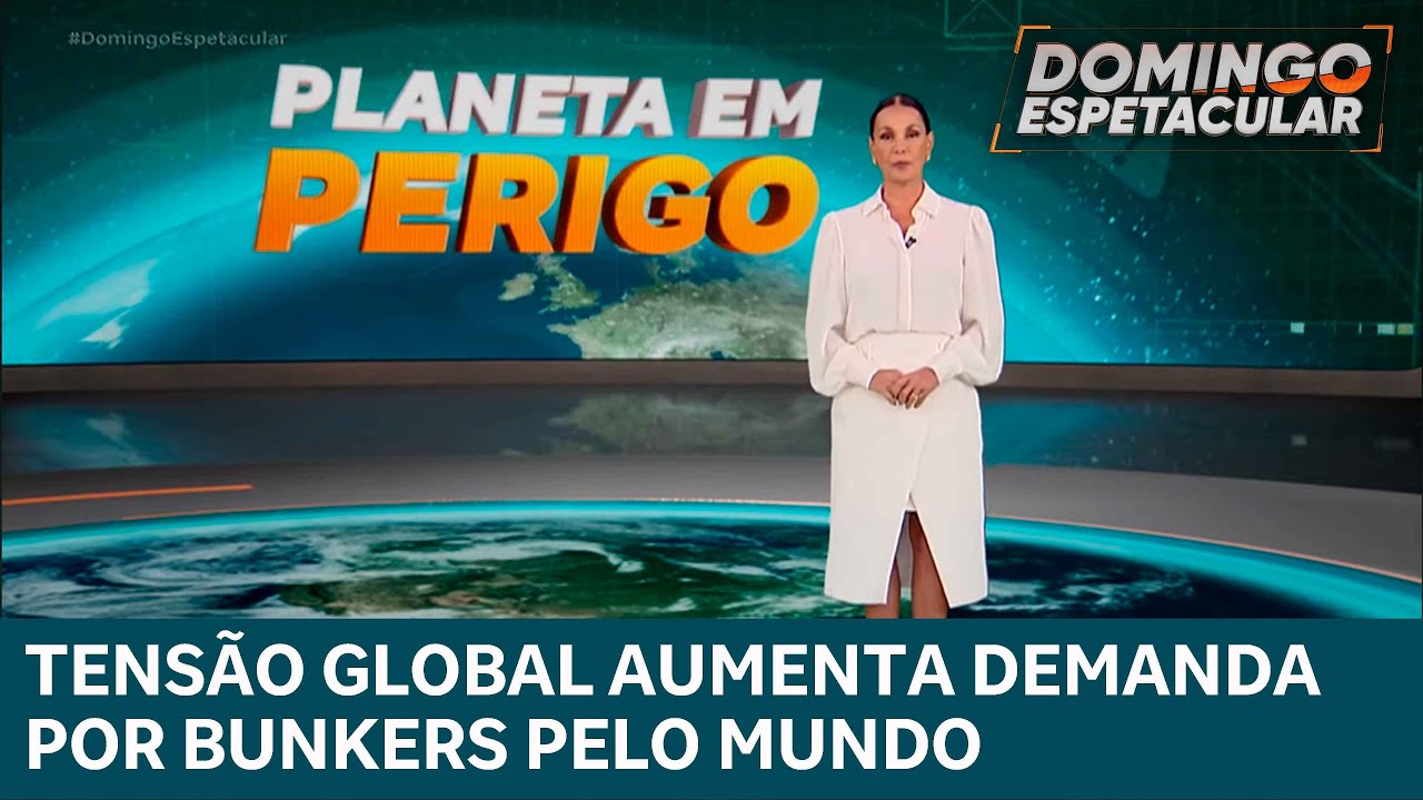 Planeta em Perigo: Tensão global aumenta demanda por bunkers no Brasil e mundo