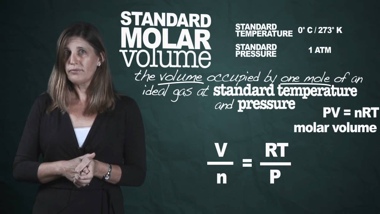 Standard Molar Volume