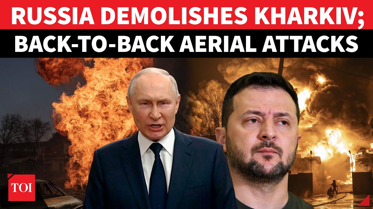 Russian Air Attack DEMOLISHES Ukraine's 2nd Largest City; NATO-US Air Defence Fail Rendered Useless?