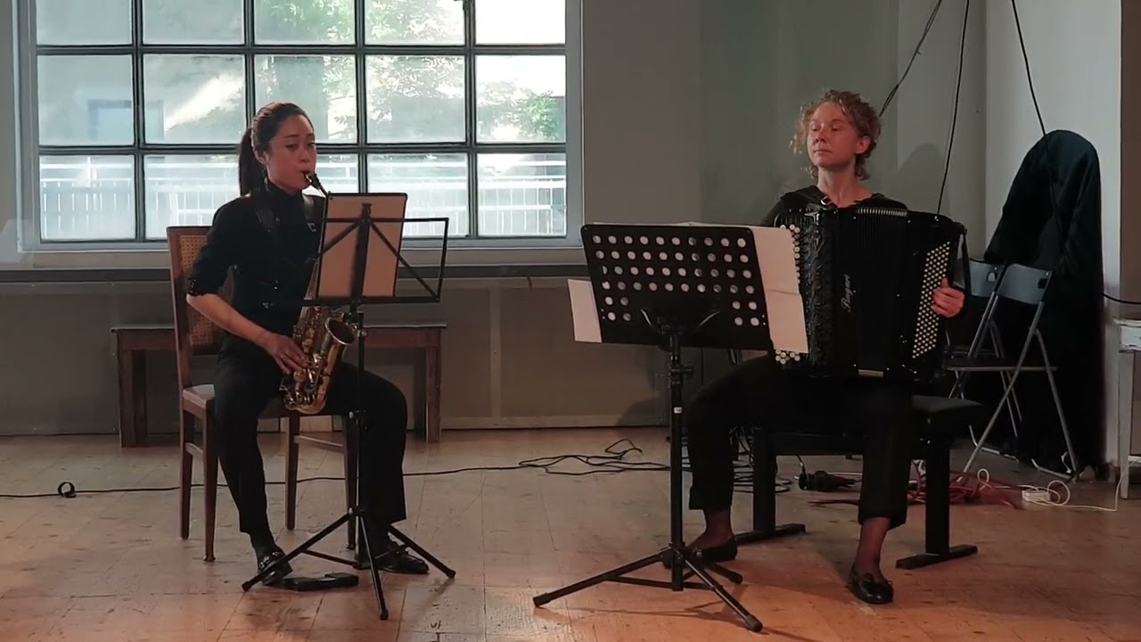 The Cat and the Sea (for saxophone and accordion)/ Valeriia Dolhikh/new music /Zeitgenössische Musik