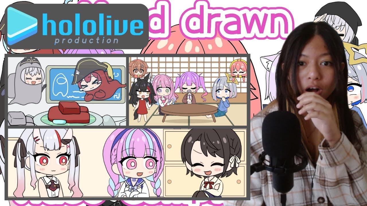 Momonofu EN Hololive Animation② РЕАКЦИЯ