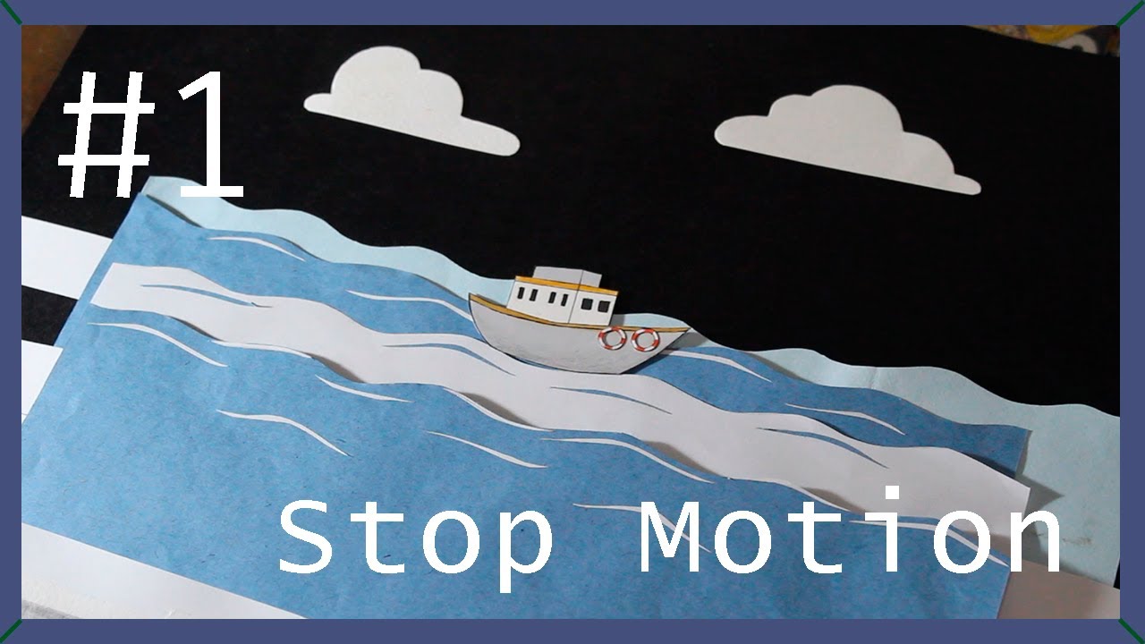 Fazendo STOP MOTION com PAPEL - (papermotion)