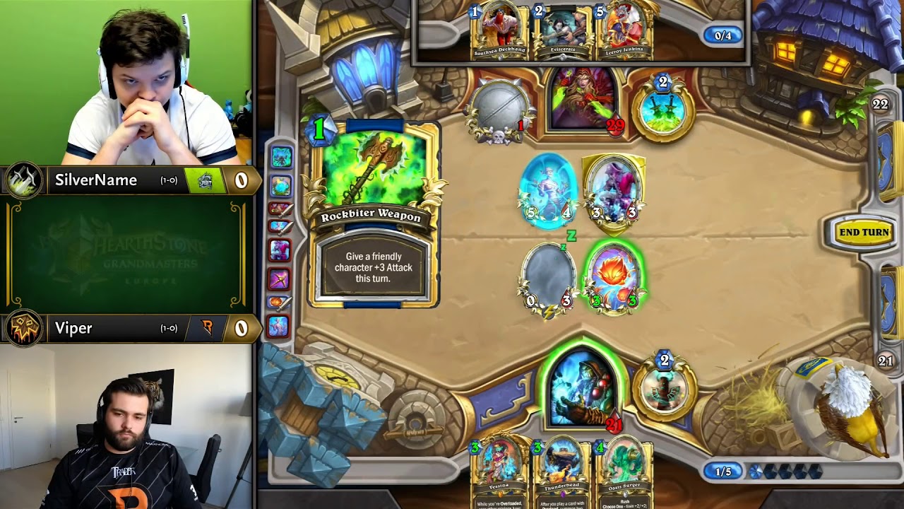 SilverName vs Viper - Hearthstone Grandmasters Europe S2 2019 - Week 1