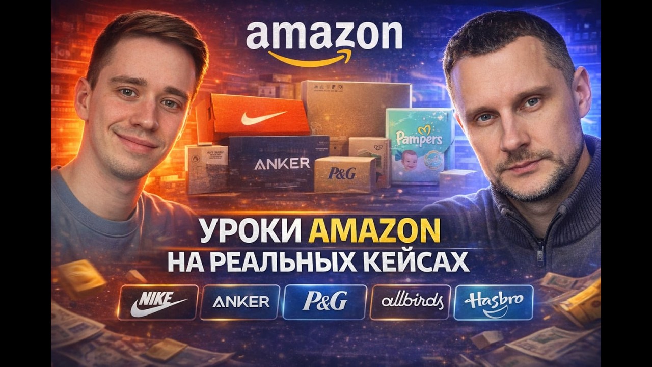 Уроки Amazon для производителей и брендов на реальных кейсах: Nike, Anker, P&G, Allbirds и Hasbro