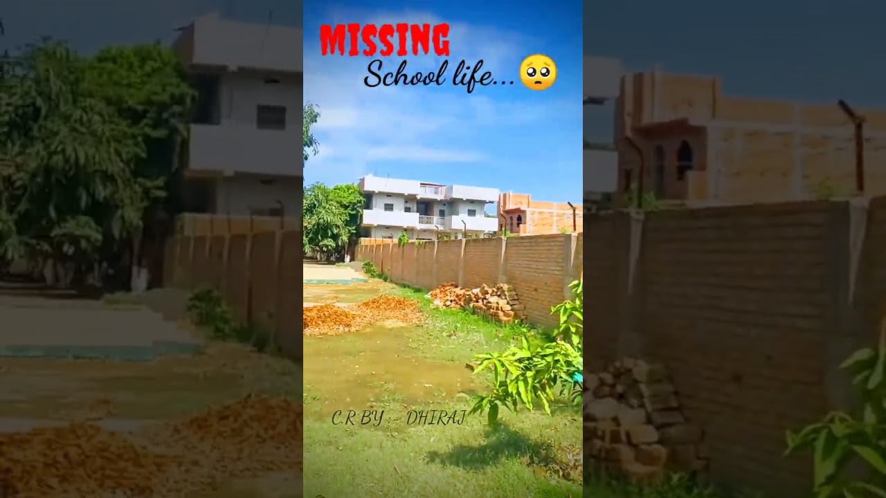My School 🎒🏫 Missing School life #shorts #viralvideo 💗