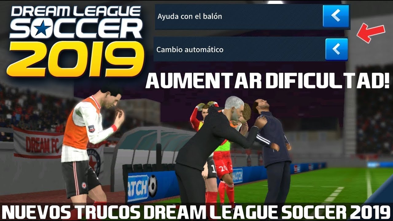 NUEVOS TRUCOS EN DREAM LEAGUE SOCCER 2019 | AUMENTAR DIFICULTAD, MEJORAR GRAFICOS, JUGABILIDAD ETC
