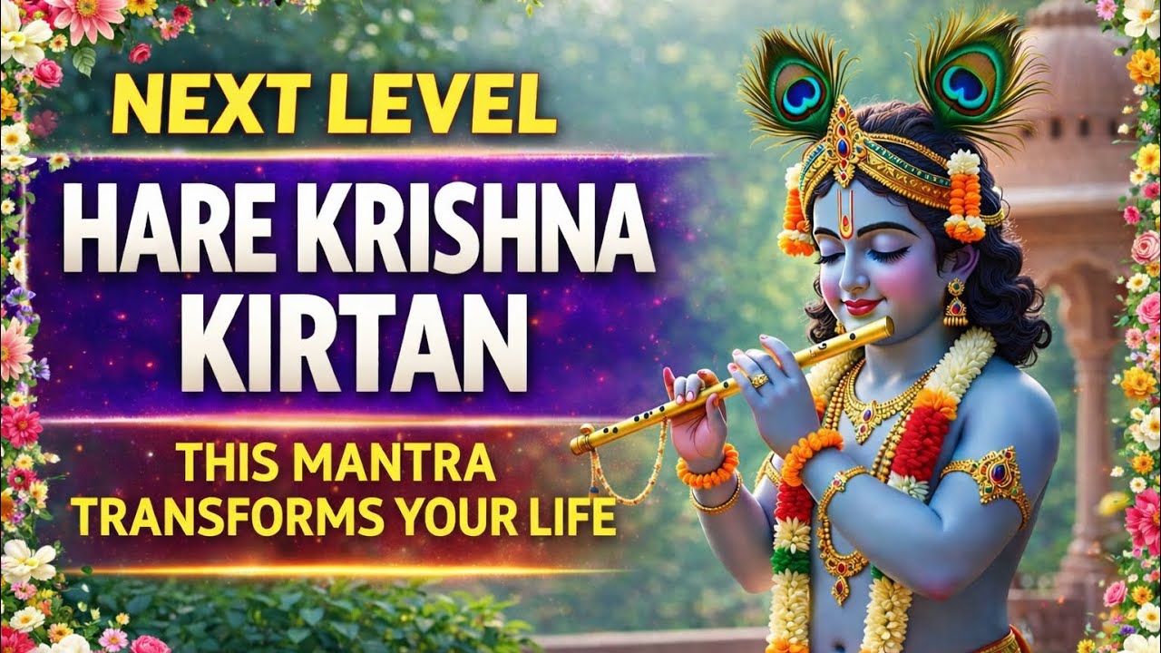 Hare Krishna Hare Rama | mahamantra | शक्तिशाली कीर्तन | जीवन बदल देने वाला महामंत्र