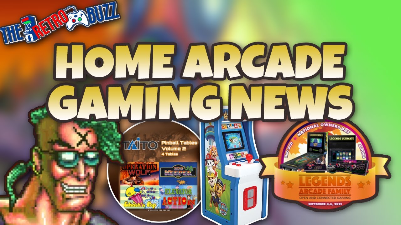Home Arcade Gaming News - The Retro Buzz ep 76