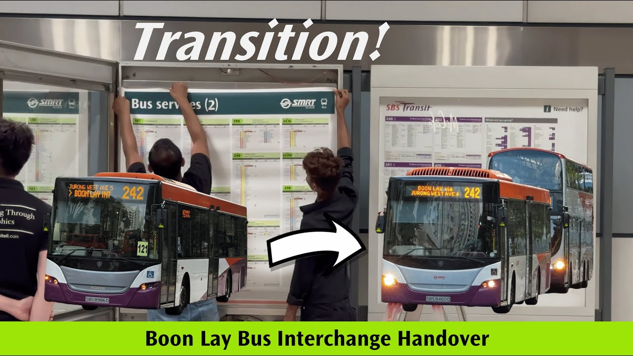 Boon Lay Bus Interchange Handover