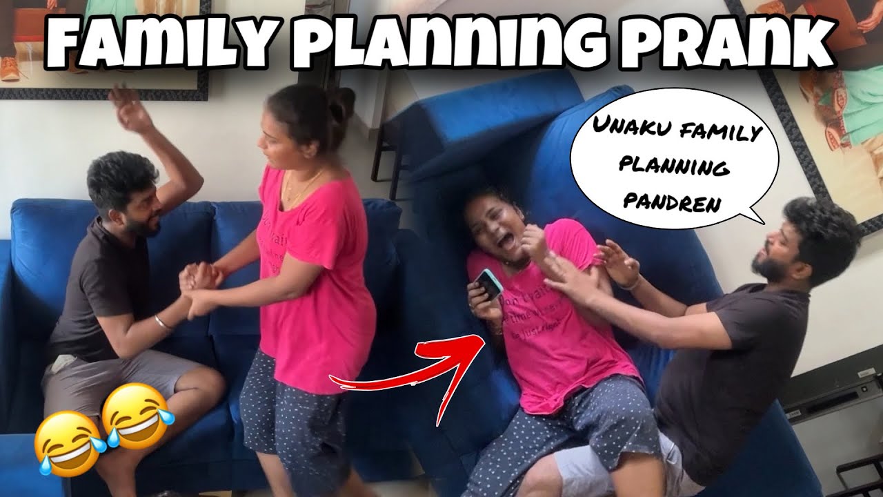 FAMILY PLANNING Prank On HUSBAND 😂 | He Got Scared 😅 | Allu Loves Priya