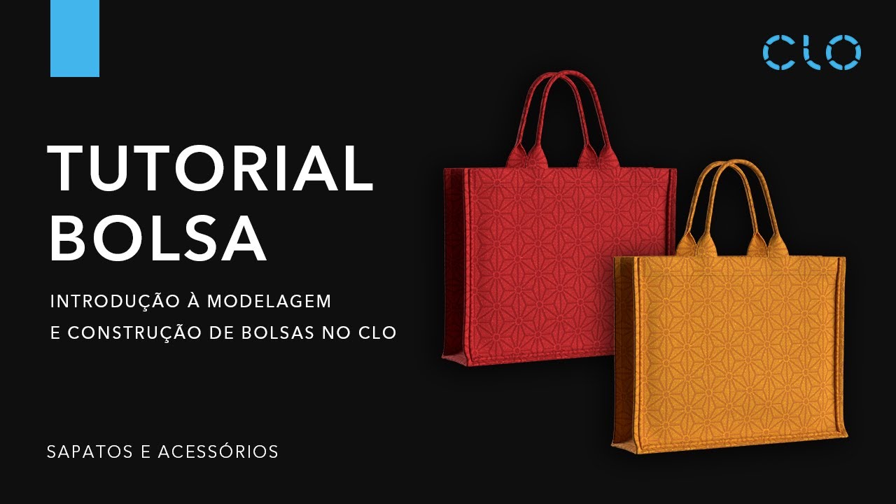 Tutorial CLO 3D | Como Modelar e Criar Bolsas no CLO