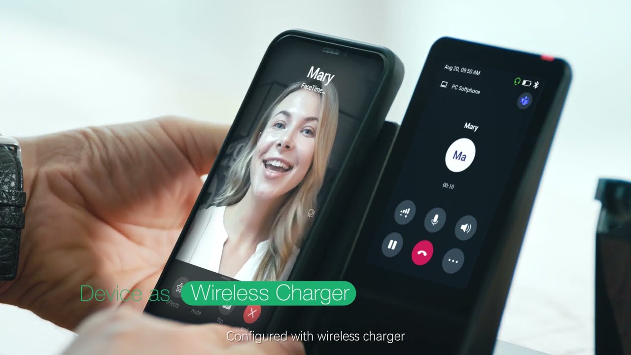 Yealink DECT Wireless Headset × UC Workstation