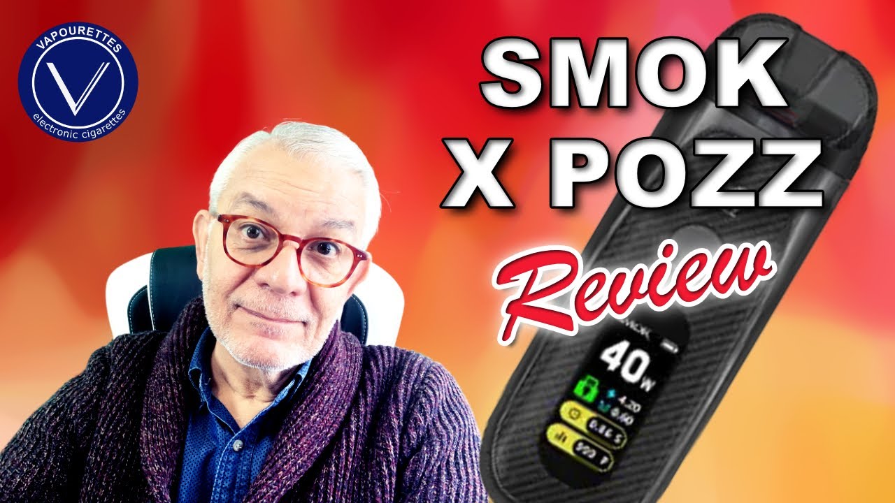 Smok X Pozz open pod system mod vape review. 1400mAh, Good little mod?