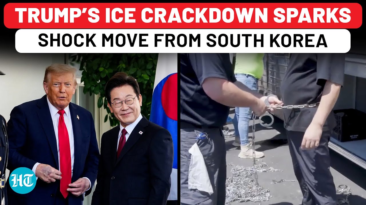 South Korea Makes Shocking Announcement After Trump's ICE Arrests 300 Nationals From Hyundai Factory