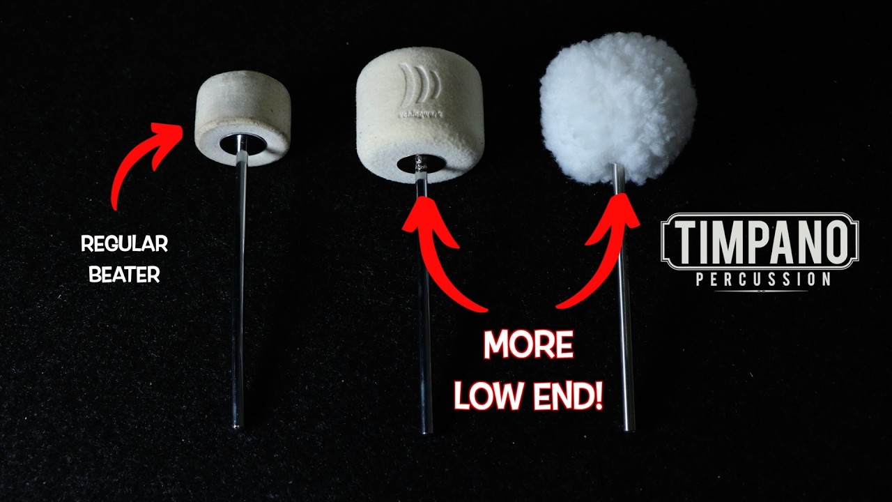 Extra Large Bass Drum Beater Comparison: Schlagwerk, Vater, Vic Firth & more!