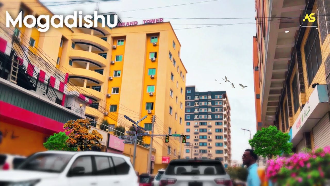 Mogadishu City Tour 2025 | 4K HDR Virtual driving Tour around the City | Mogadishu Summer Walk 2025