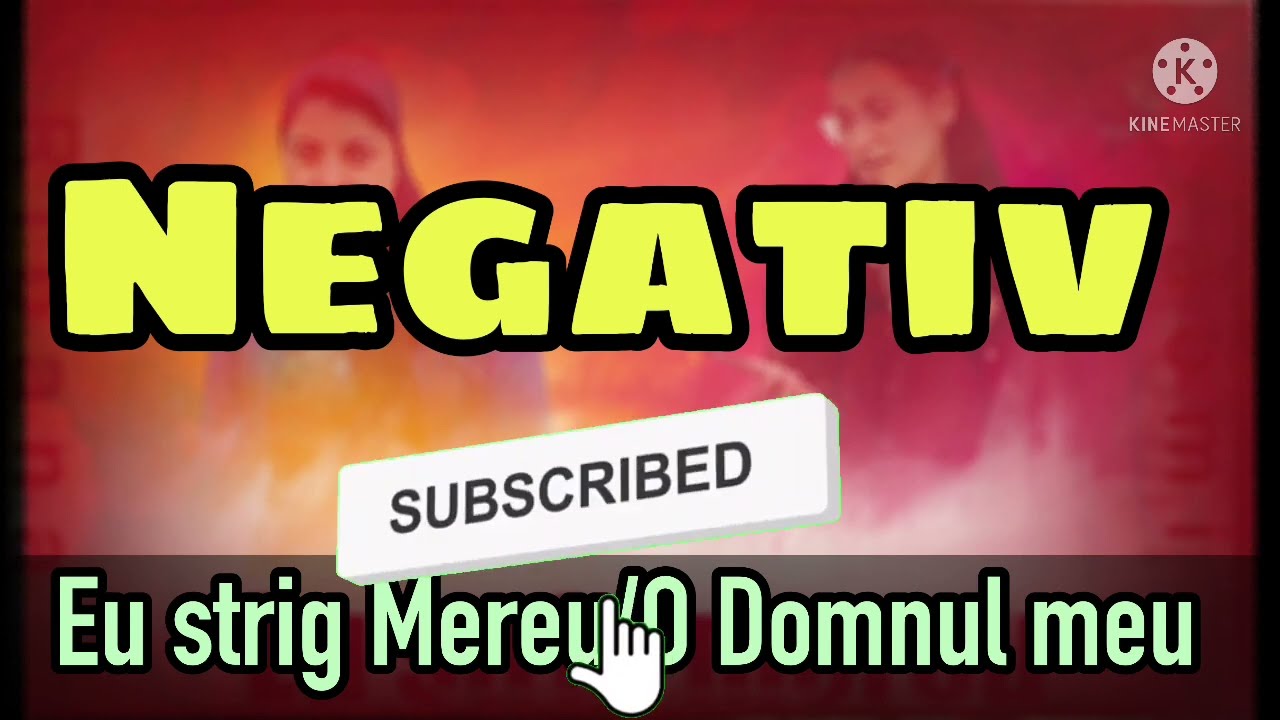 Negativ/❌Eu strig Mereu/O Domnul meu🆕 -#negativecrestine