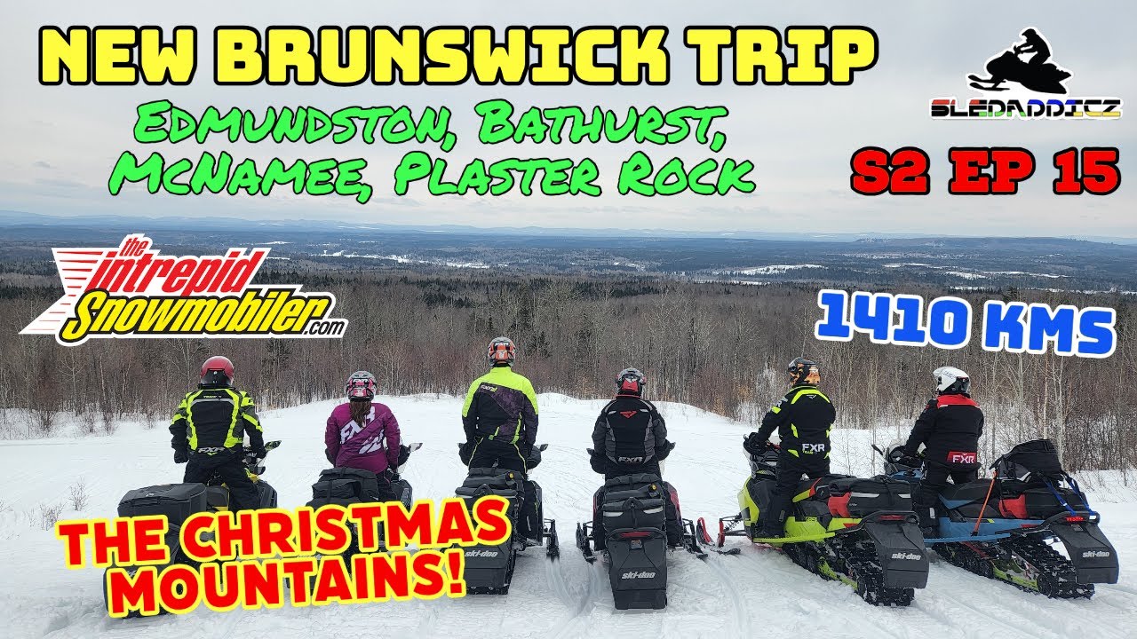 Riding Northern New Brunswick! | What Makes The Christmas Mountains Special? | Snow December to May