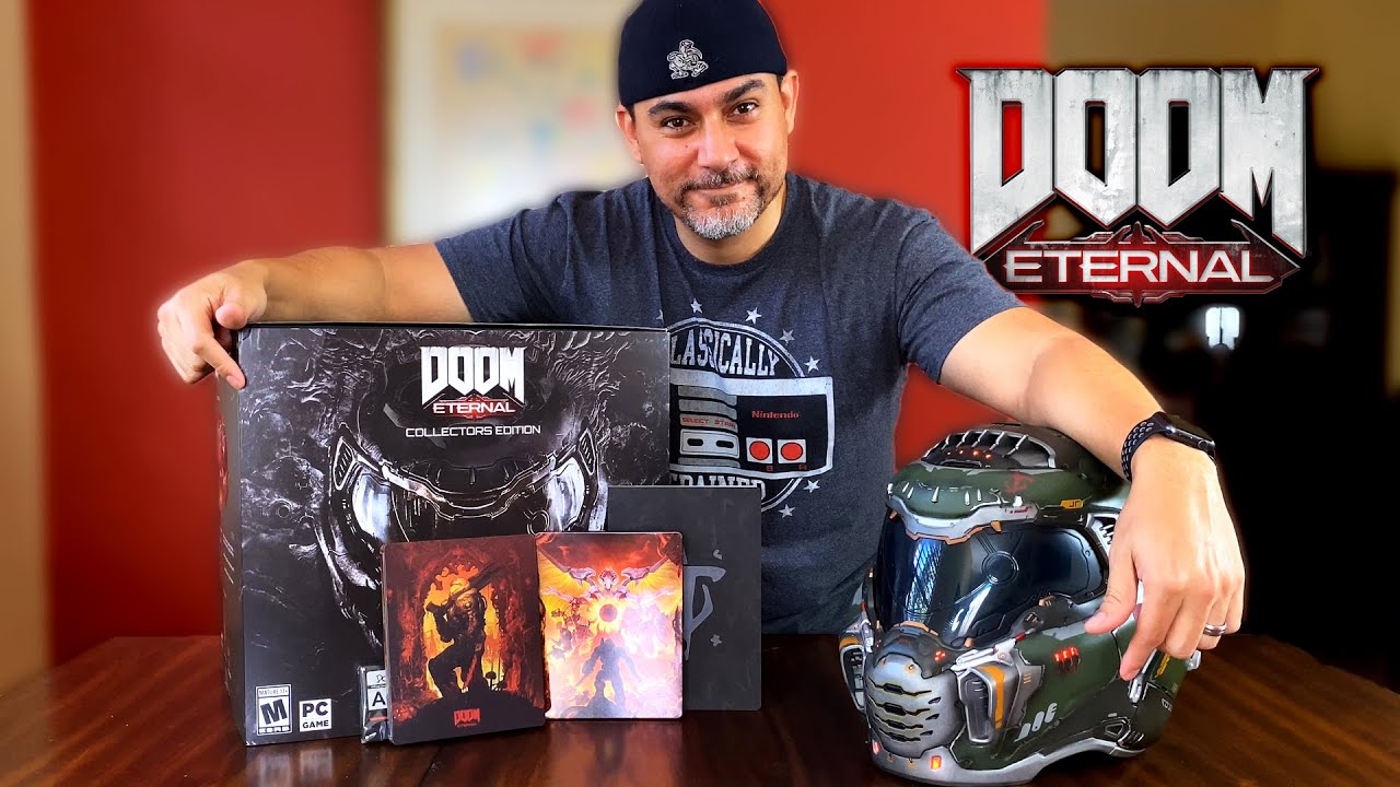 Unboxing the Doom Eternal Collectors Edition Box Set from Bethesda!