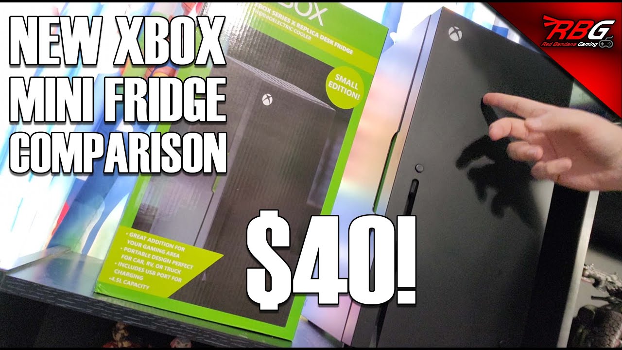 New Xbox Mini Fridge for $40!!! Setup & Comparison to Original Xbox Fridge