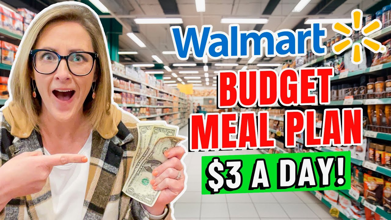 *REALISTIC* BUDGET FAMILY MEAL PLAN $100/WEEK // 2023 Feed a Family on a Budget